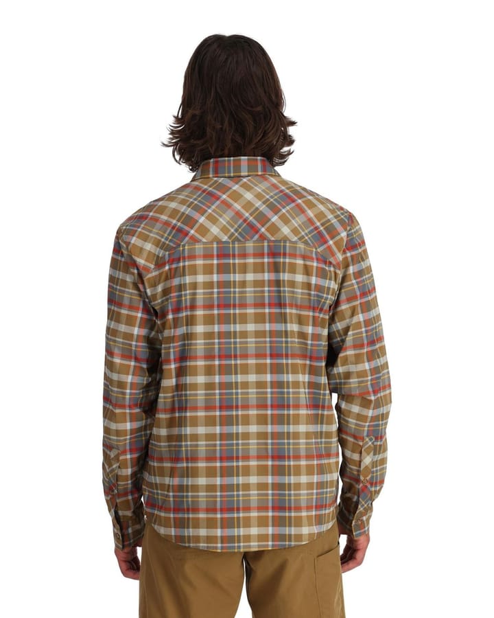 Simms Simms Bugstopper Shirt Simms Chestnut Multi Plaid Simms