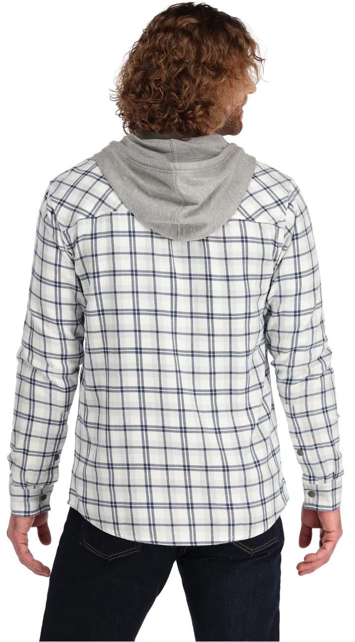 Simms Simms Santee Flannel Hoody Multicolored Stripe Simms