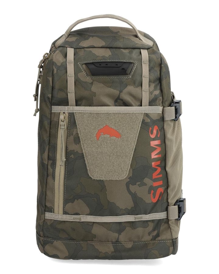 Simms Simms Tributary Sling Pack Regiment Camo Lett Sling Bag For Sportsfiskere Simms