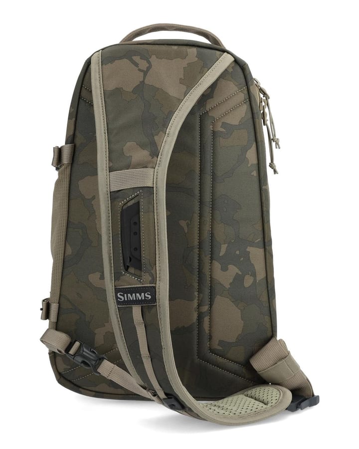 Simms Simms Tributary Sling Pack Regiment Camo Lett Sling Bag For Sportsfiskere Simms