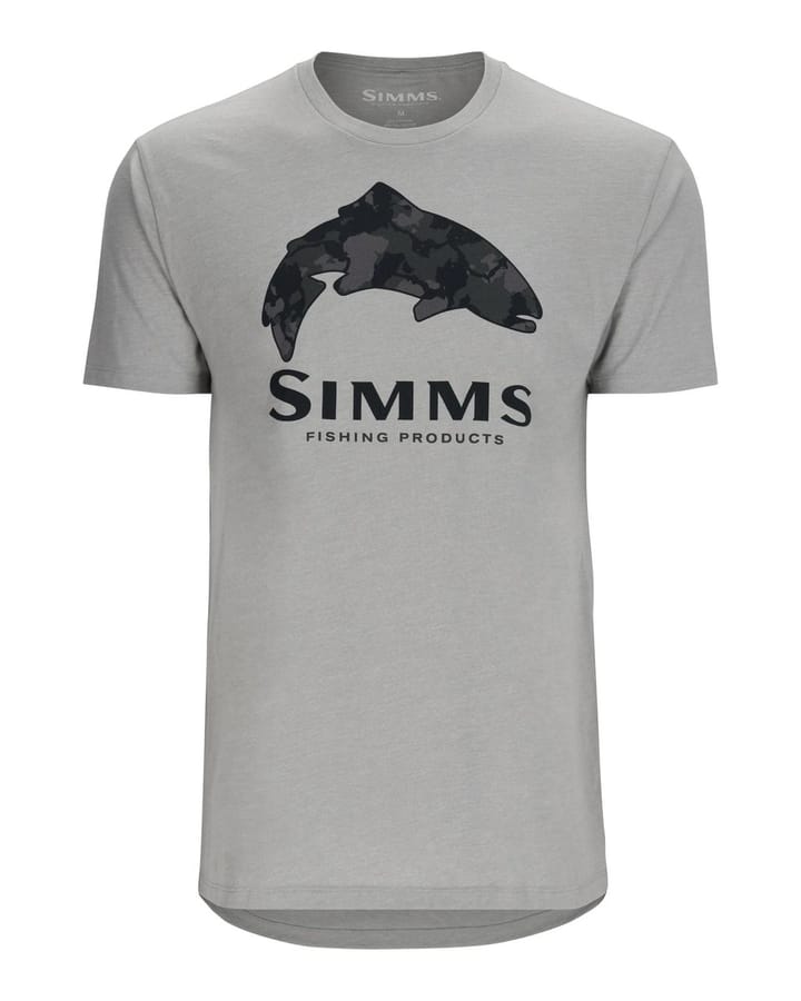 Simms Simms Trout Regiment Camo Fill T-Shirt Black Simms