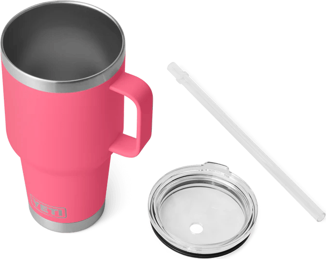 Yeti Rambler 994 ml Straw Mug Tropical Pink Yeti