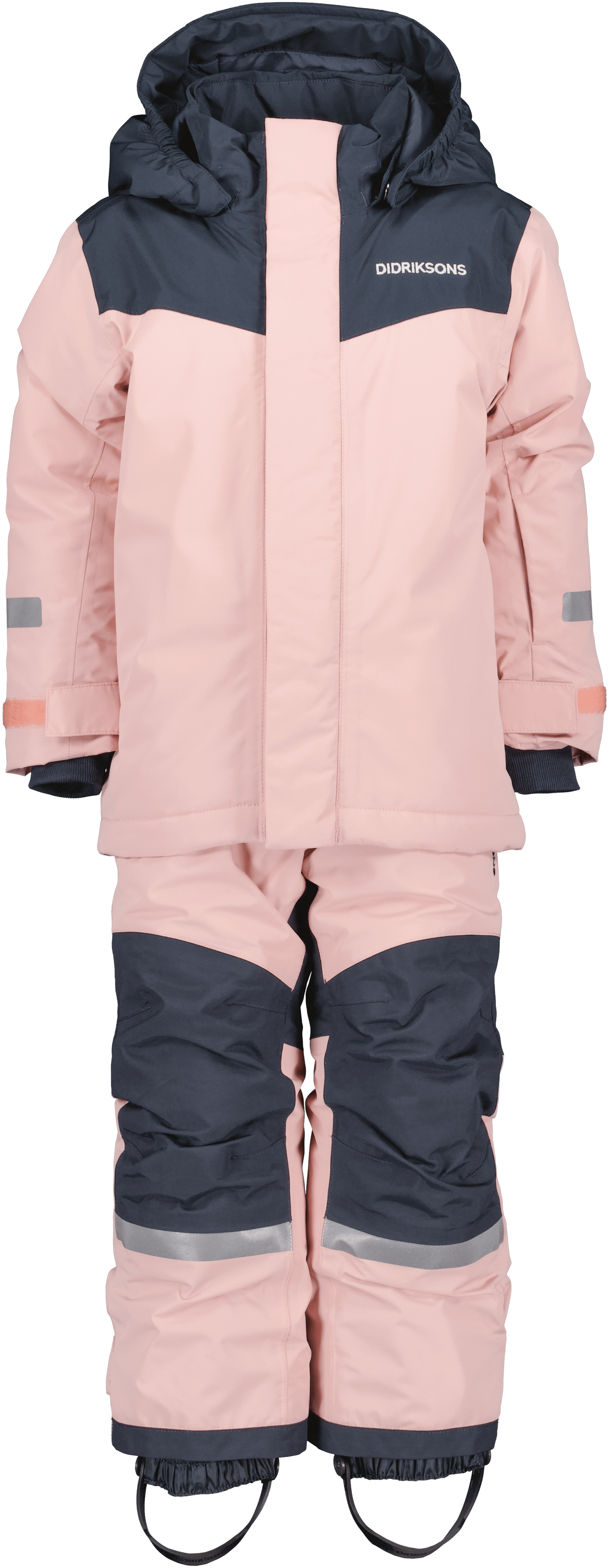 Didriksons Kids' Skare Set Dusty Pink