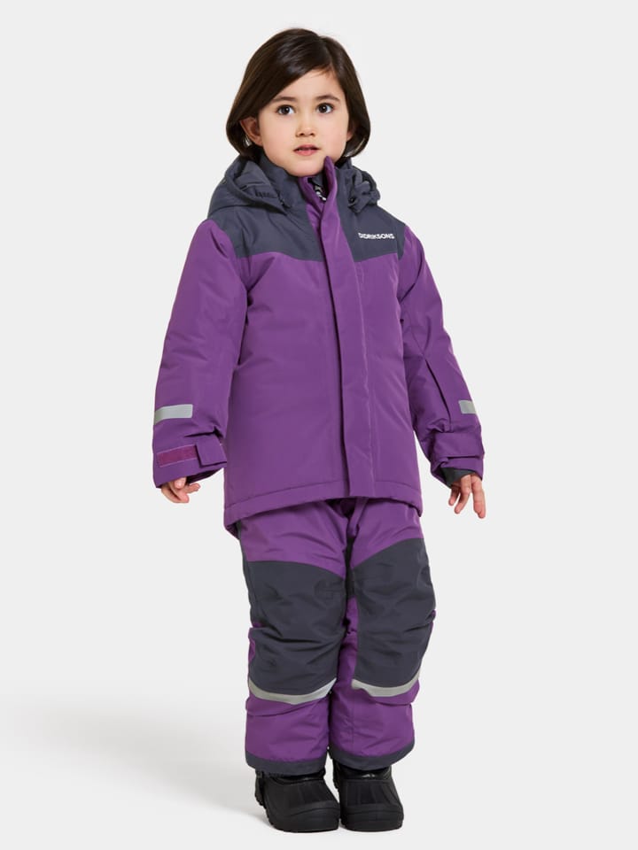 Didriksons Kids' Skare Set Royal Purple Didriksons