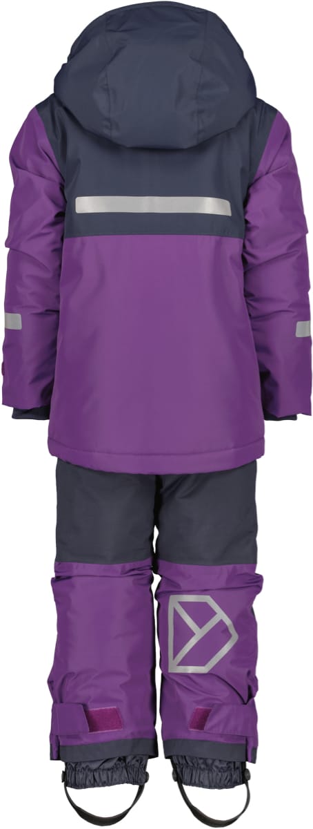 Didriksons Kids' Skare Set Royal Purple Didriksons