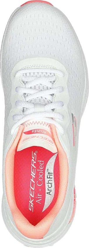 Skechers Women s Arch Fit Infinity Cool White Pink