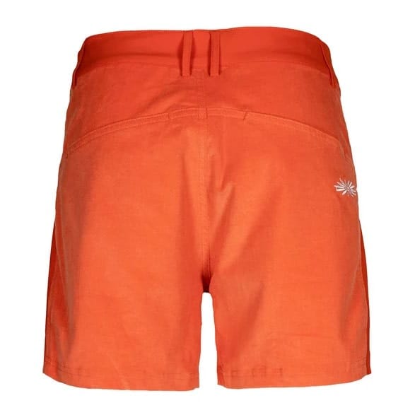 Skhoop Women's Lena Mini Shorts Orange Skhoop