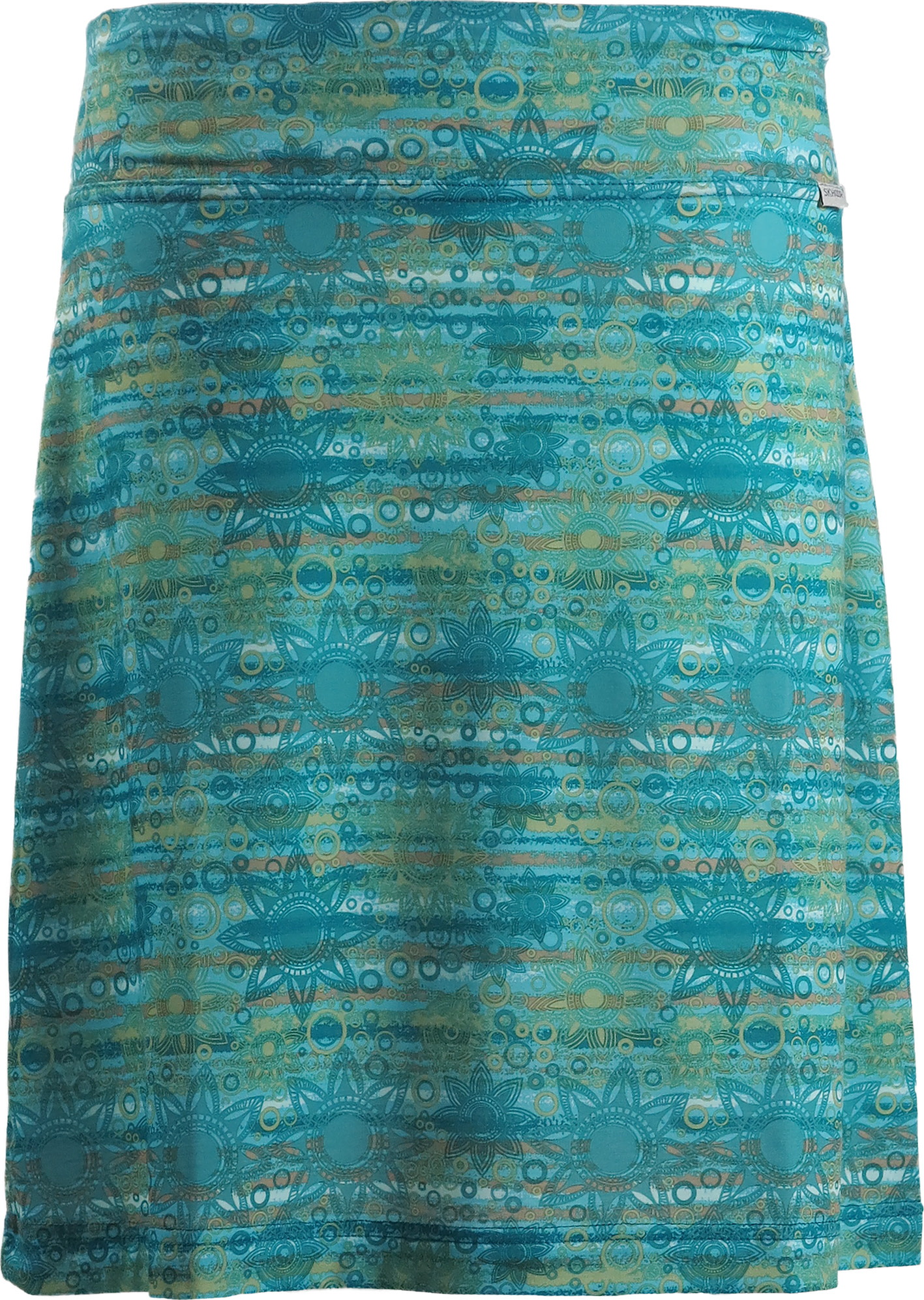 Skhoop Women’s Fia Knee Skirt Aqua