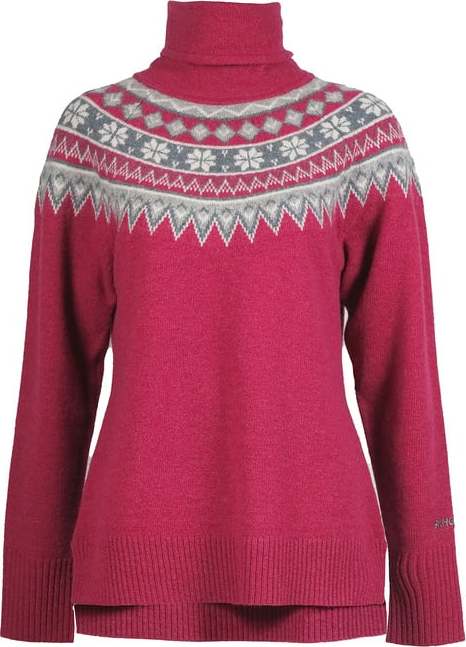 Women’s Scandinavian Roll Neck Lovely Rose