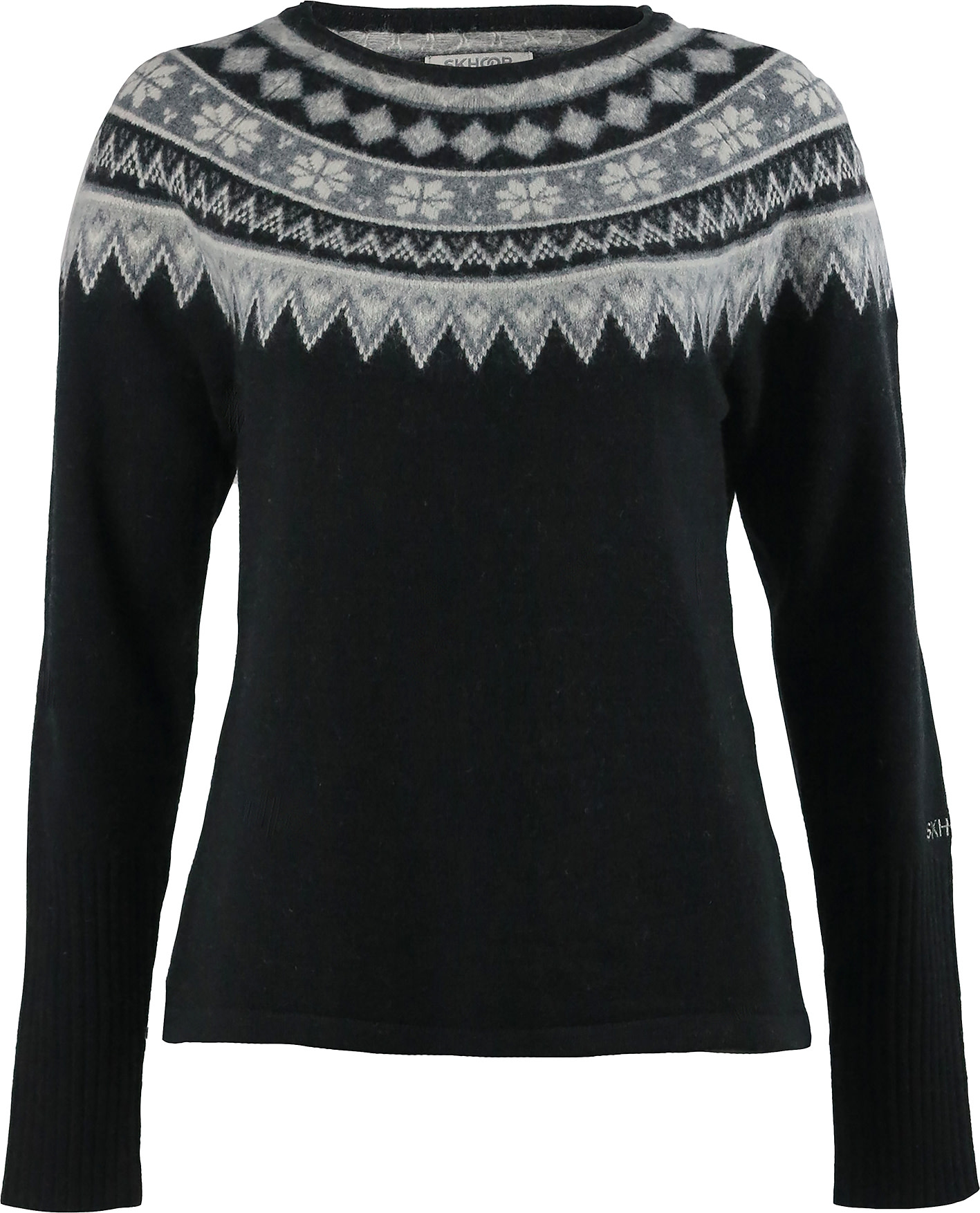 Skhoop Women’s Scandinavian Sweater  Black