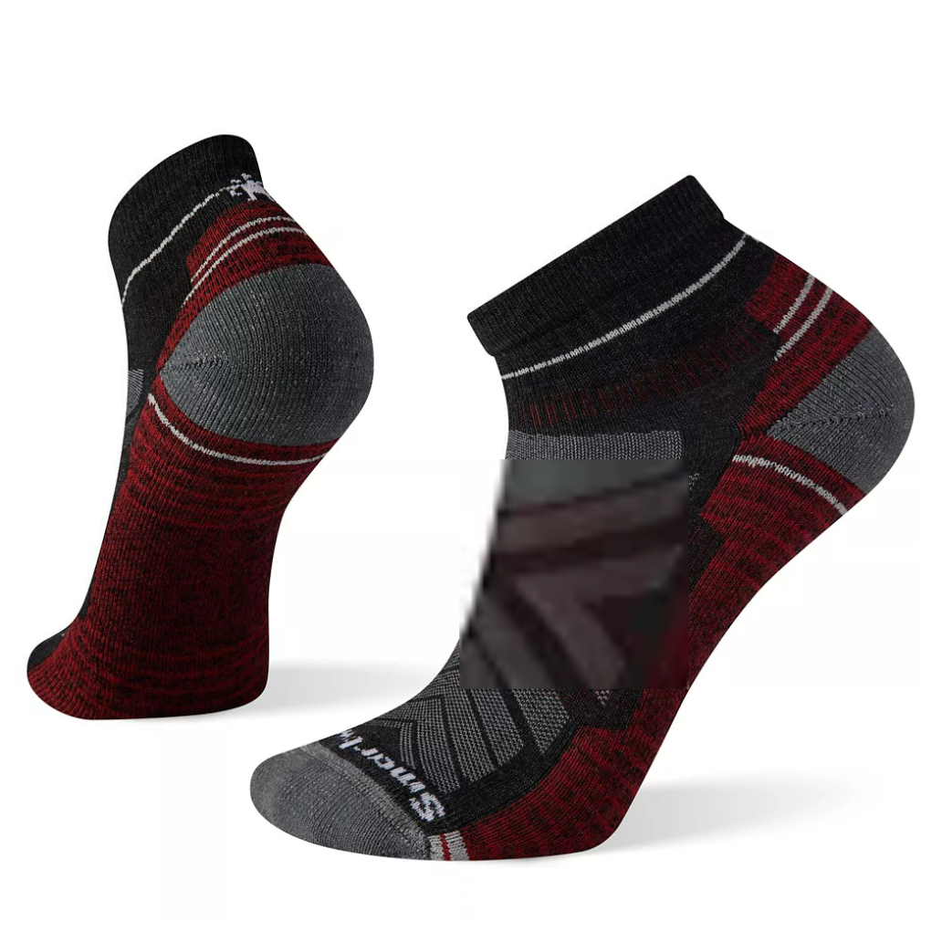 Smartwool Men’s Hike Light Cushion Ankle Socks Charcoal