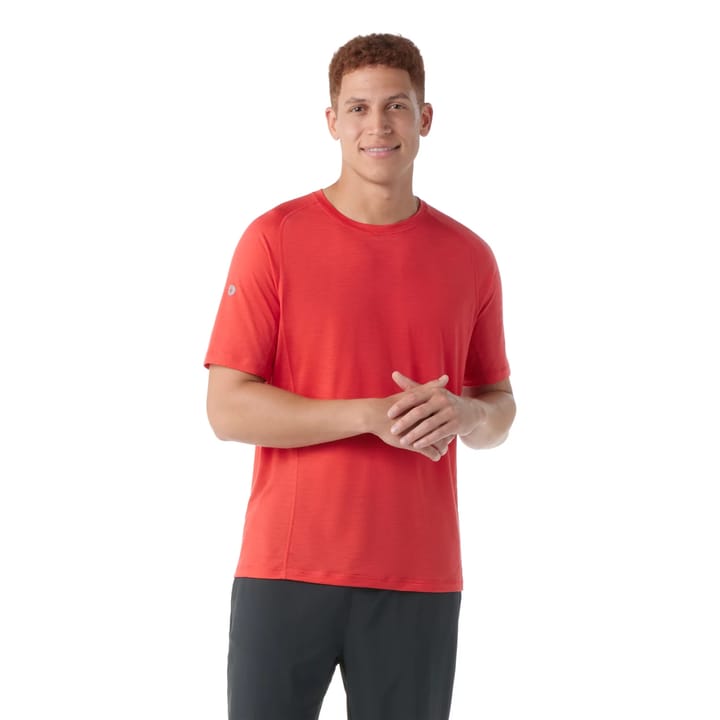 Smartwool Men's Merino Sport Ultralite Short Sleeve Scarlet Red Smartwool