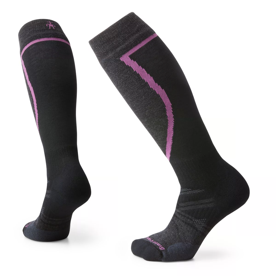 Smartwool Women’s Ski Full Cushion Over The Calf Socks Black