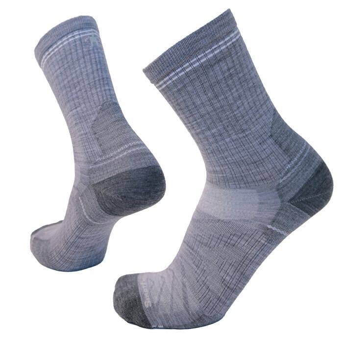 Smartwool Women’s Hike Zero Cushion Crew Socks Light Gray Smartwool