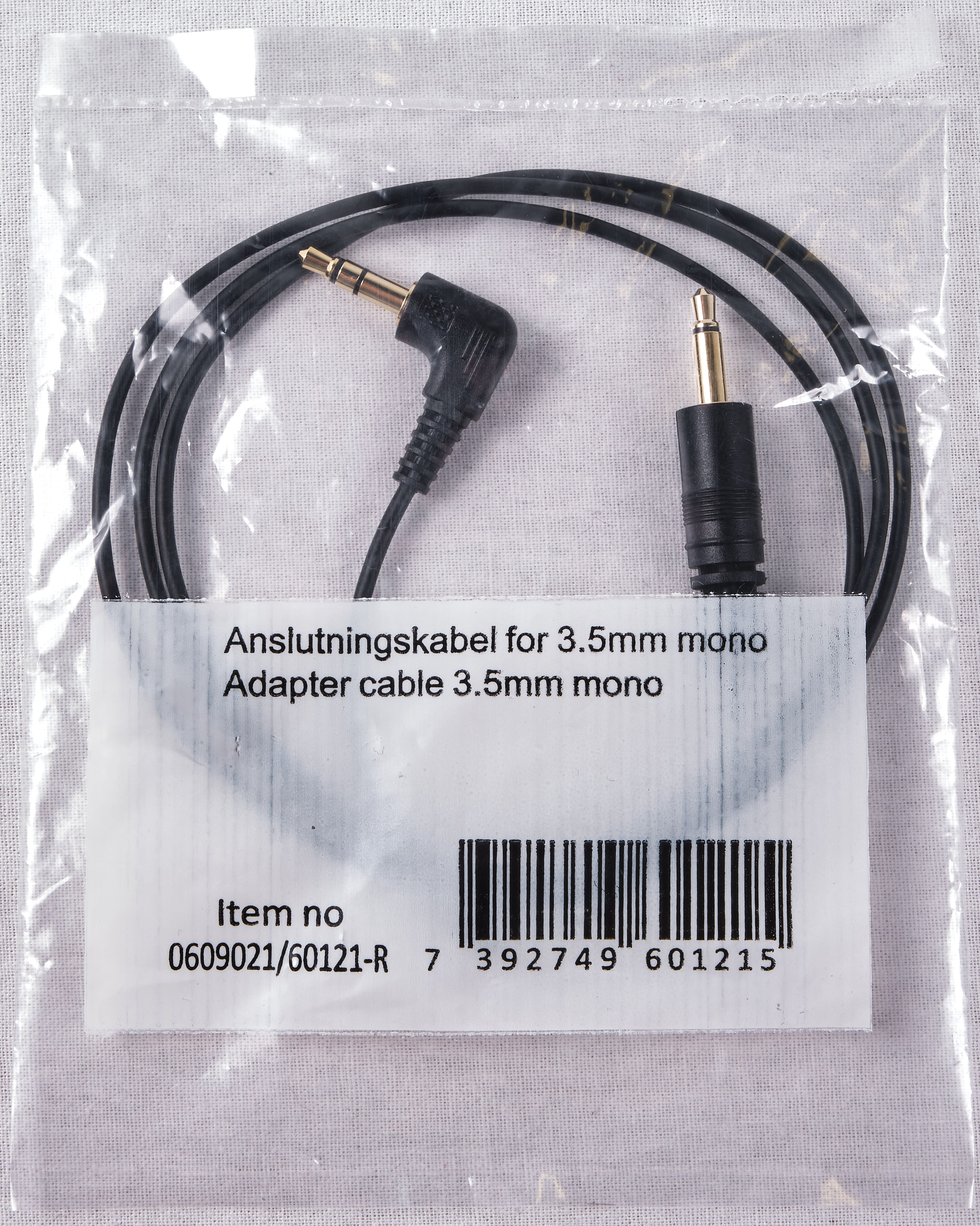 Sordin Connection cable 3,5mm Black