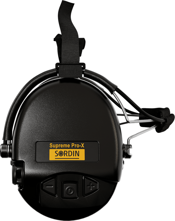 Sordin Supreme Pro-X Black/Black Sordin