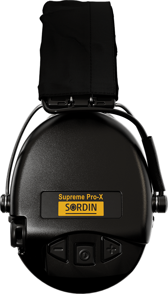 Sordin Supreme Pro-X LED Black Sordin