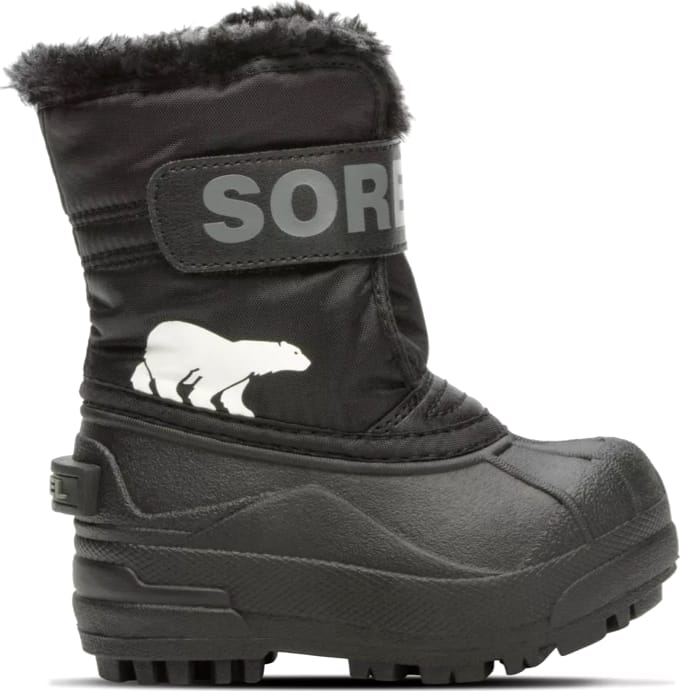 Sorel Toddler Snow Commander Boot Black/Charcoal Sorel