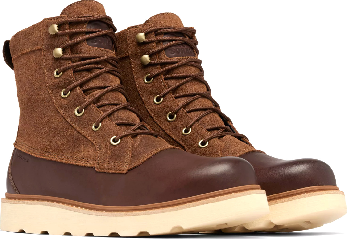 Sorel Men’s Slabtown 62′ Caribou Wp Velvet Tan/Tobacco