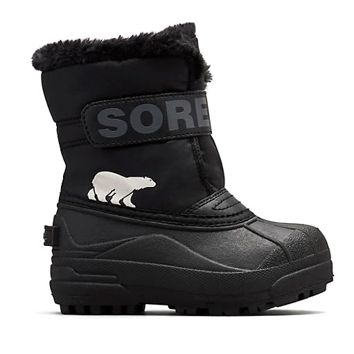 Sorel Kids’ Toddler Snow Commander Black Charcoal