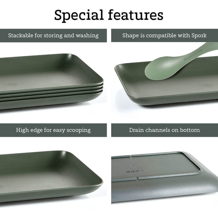 Light My Fire Platter Medium Sagegreen Bulk Sagegreen