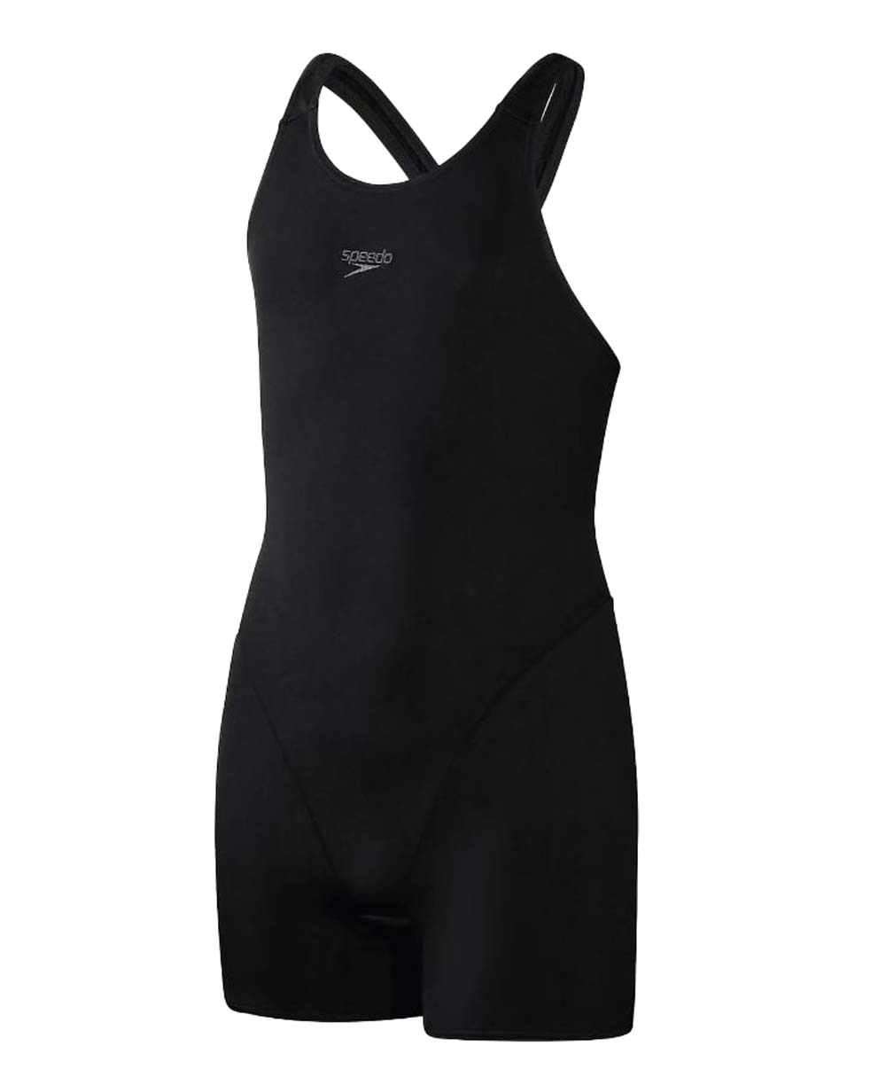 Speedo Girls’ ECO Endurance+ Legsuit Black