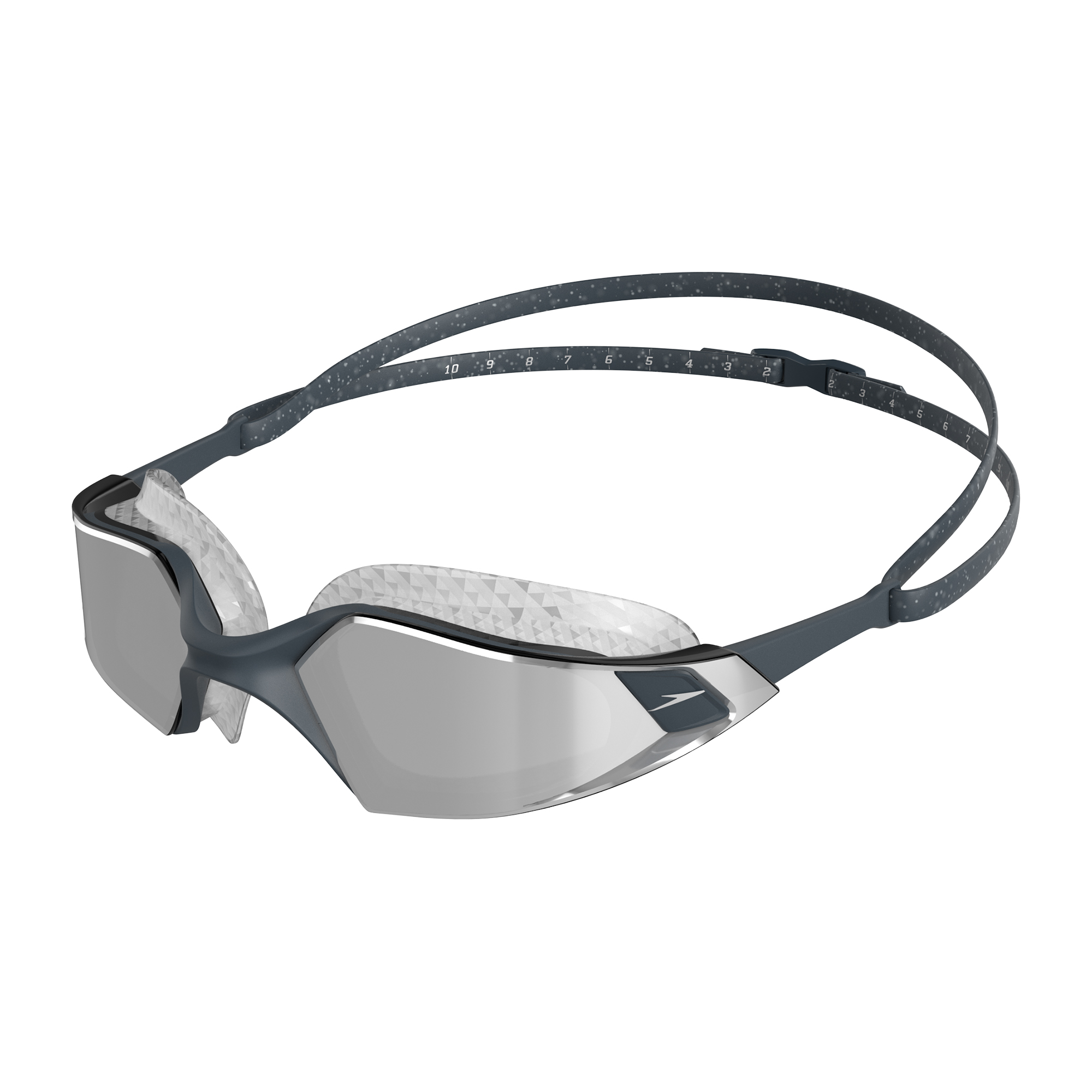 Speedo Aquapulse Pro Mirror Goggle Au Oxidgrey/Sil