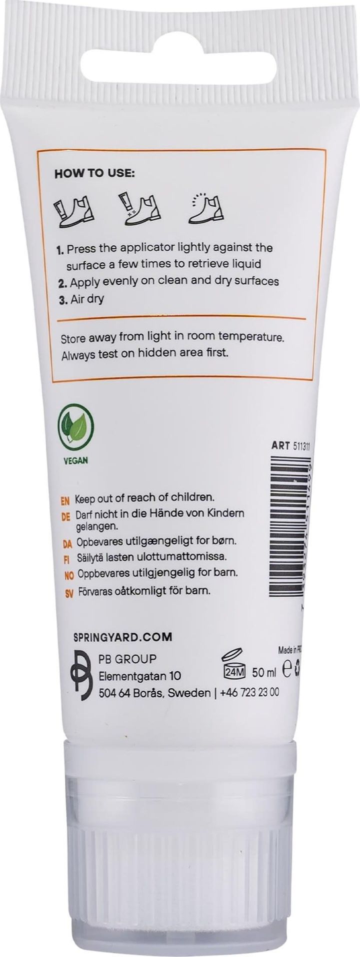 Springyard Shoe Cream Neutral Springyard