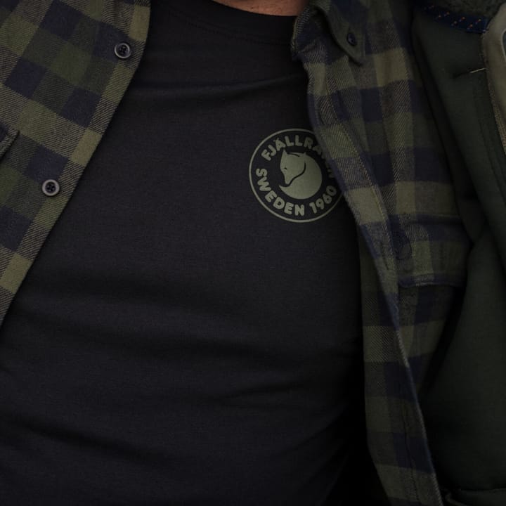 Fjällräven Men's 1960 Logo T-shirt Uncle Blue/Melange Fjällräven