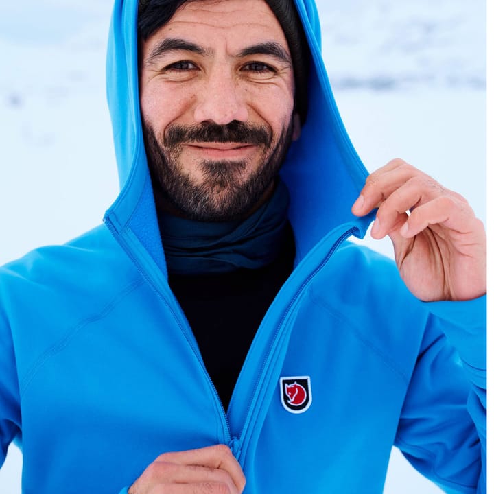 Fjällräven Men's Expedition Fleece Hoodie Un Blue Fjällräven