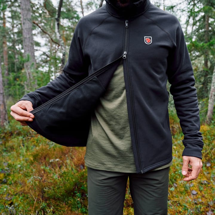 Fjällräven Men's Expedition Fleece Hoodie Black Fjällräven