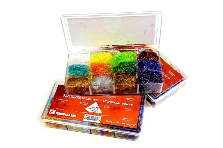 Frodin Flies Sss Glitz - 12 Colors Dispenser Frödin Flies Frodin Flies