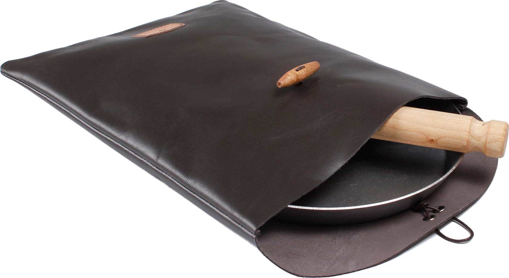 Stabilotherm Leather pouch for frying pan Brown