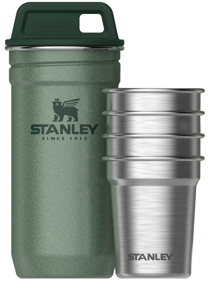 Stanley Adventure Shot Glass Set Hammertone Green Stanley