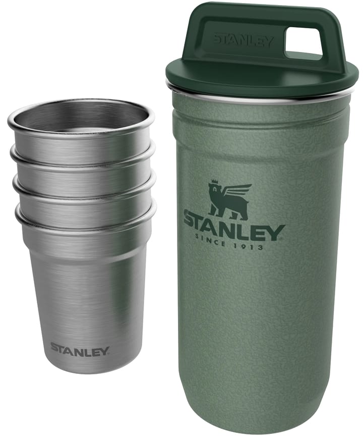 Stanley Adventure Shot Glass Set Hammertone Green Stanley