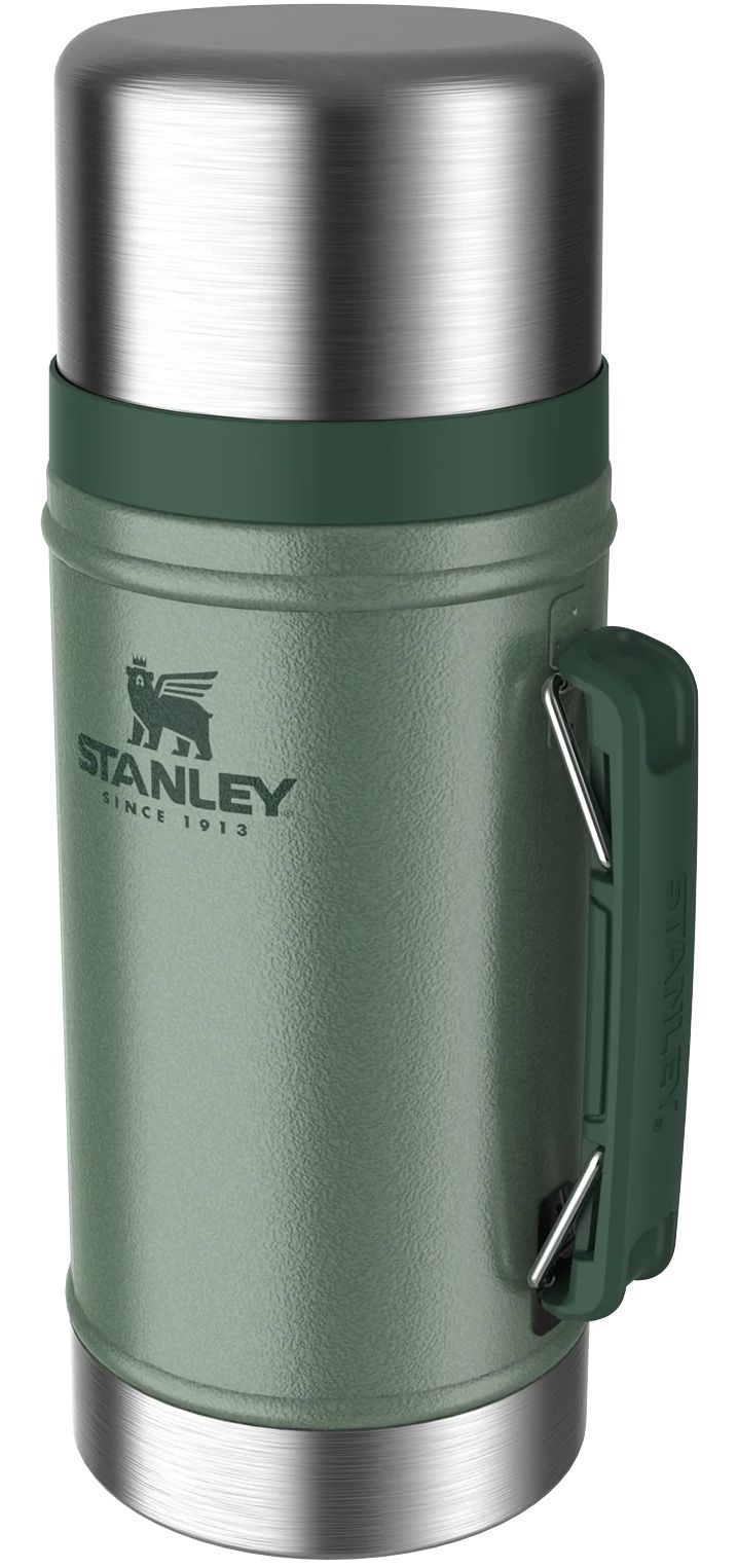 Stanley Classic Food Jar 0.94L Hammertone Green Stanley