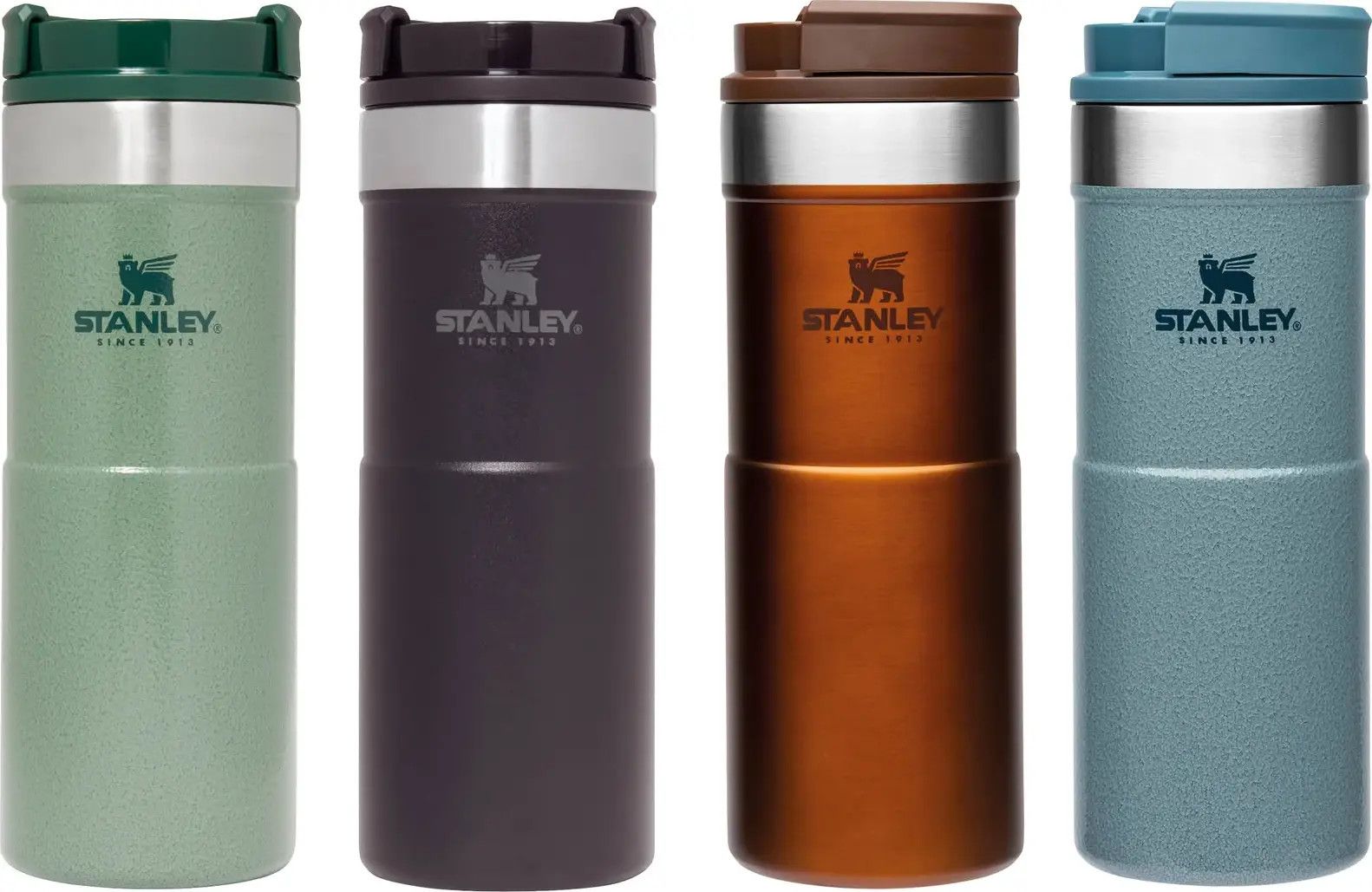 Stanley thermos mug, 0.35 L - green