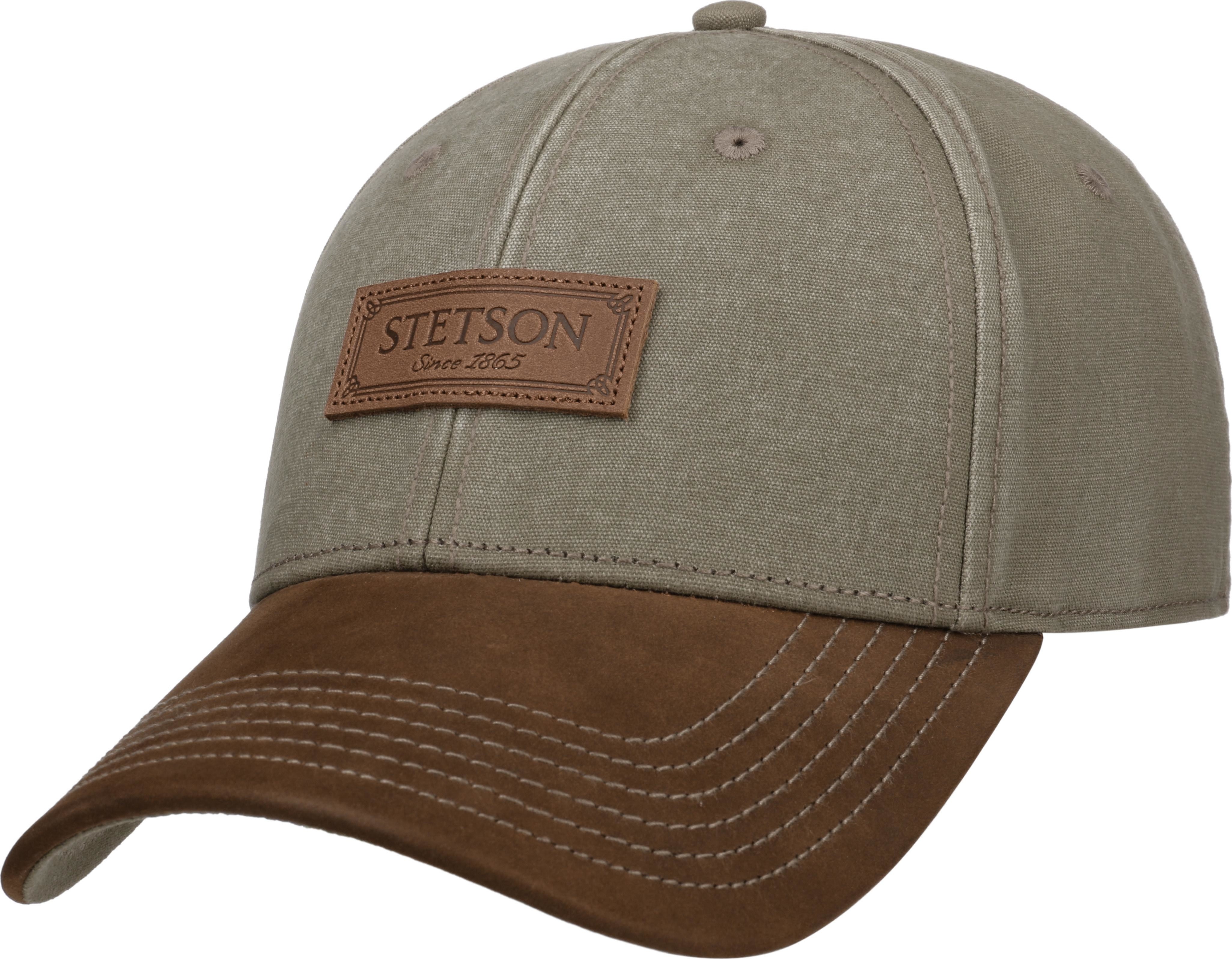 Stetson Baseball Cap Cotton Green