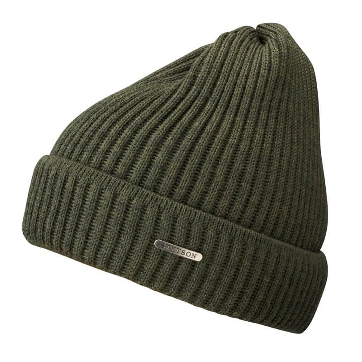 Stetson Unisex Beanie Merino Wool Olive Stetson