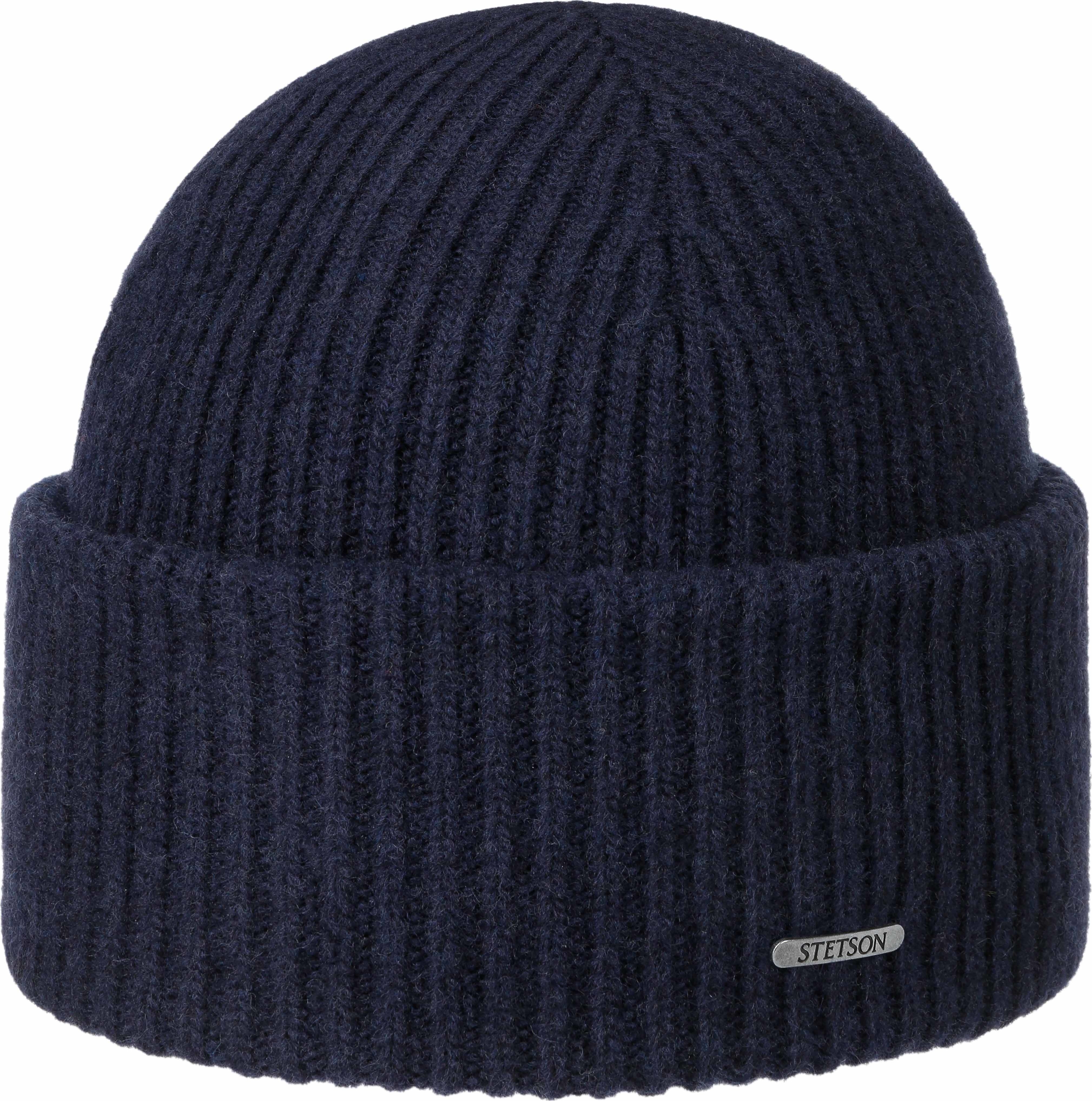 Stetson Men’s Beanie Merino Navy