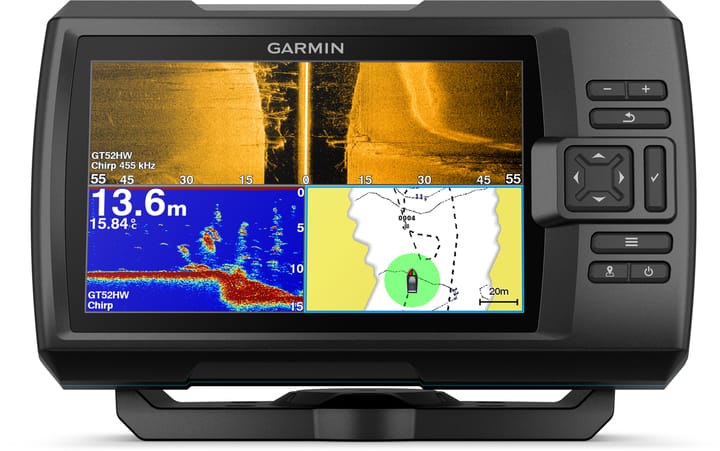 Garmin Garmin Striker Vivid 7sv Gt52hw-Tm 7" Fargeskjerm Og Gt52hw-Tm Svinger Garmin