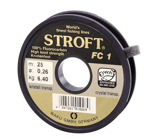 Stroft FC1 Flurocarbon 25m Tippet Stroft