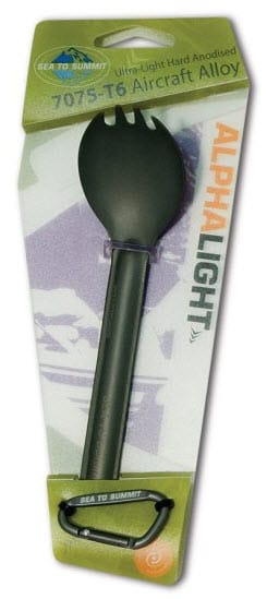 Sea To Summit AlphaLight Cutlery Spork Grey Anodised Sea To Summit