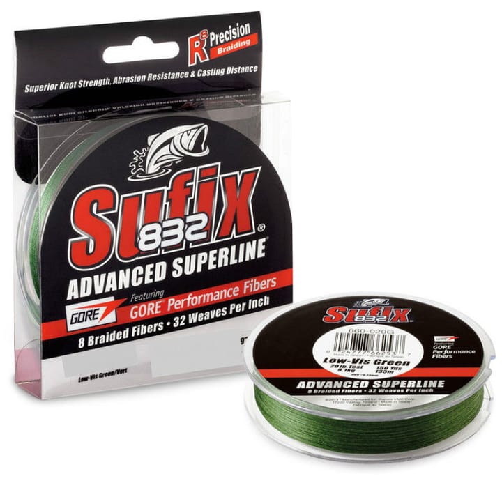 Sufix Sufix 832 Braid Lo-Vis Green 120m Sufix