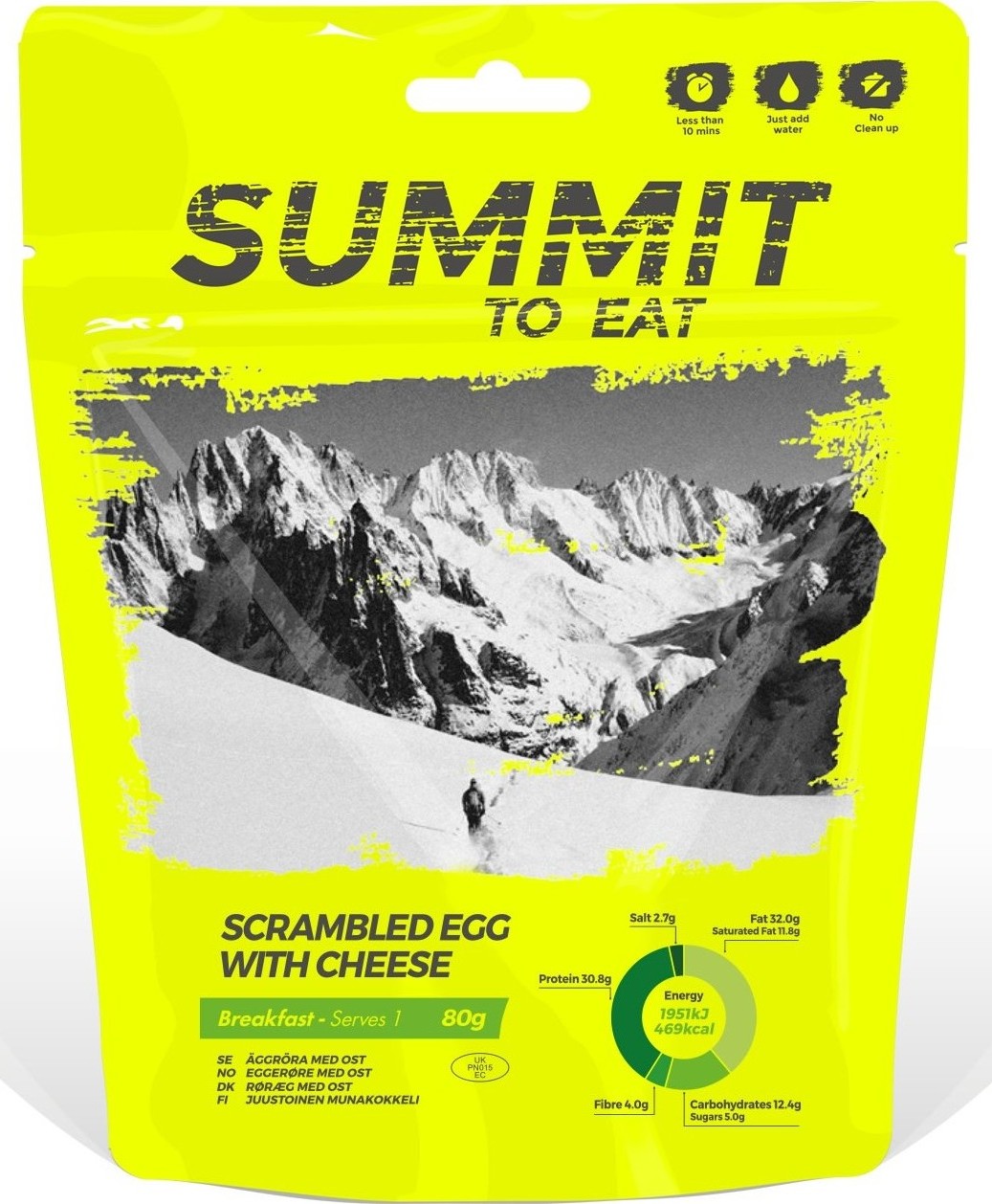 Summit to Eat Dinner Scrambled Egg Cheese Nocolour