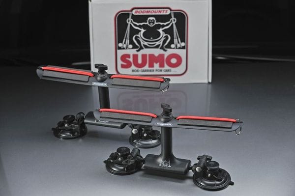 Rodmounts Sumo Suction Mount Rod Carrier Råsterk Stangholder Til Bil Rodmounts