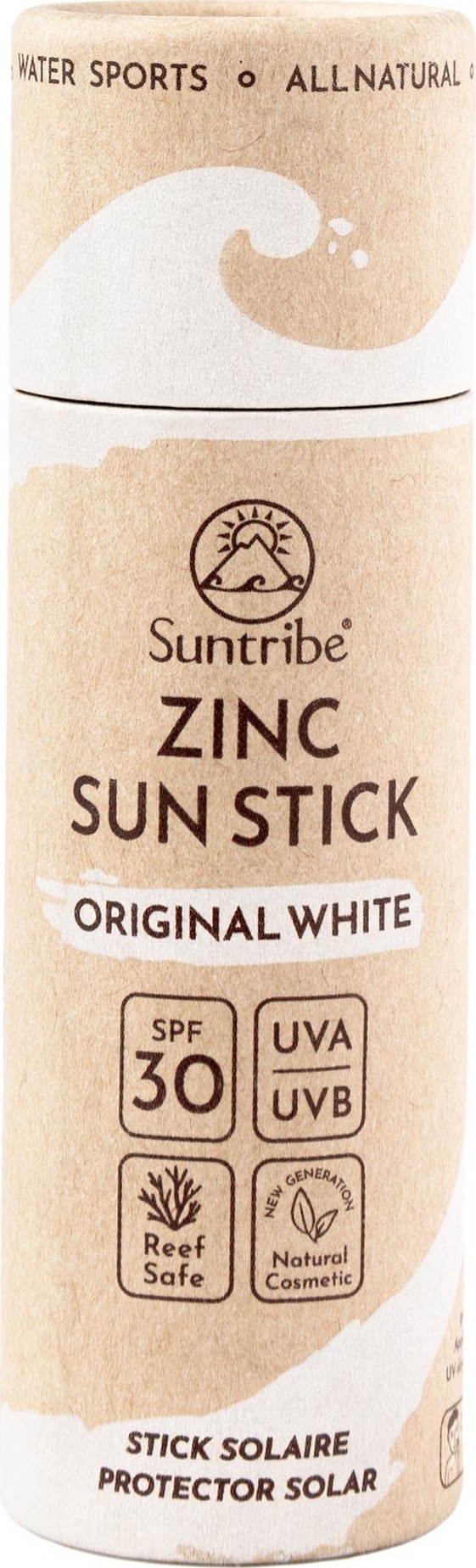 Suntribe Natural Mineral Zinc Sun Stick SPF 30 White