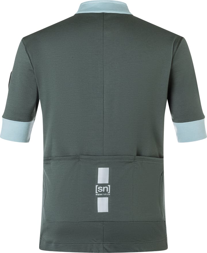 super.natural Men's Gravier Jersey  Urban Chic/Cloud Blue super.natural