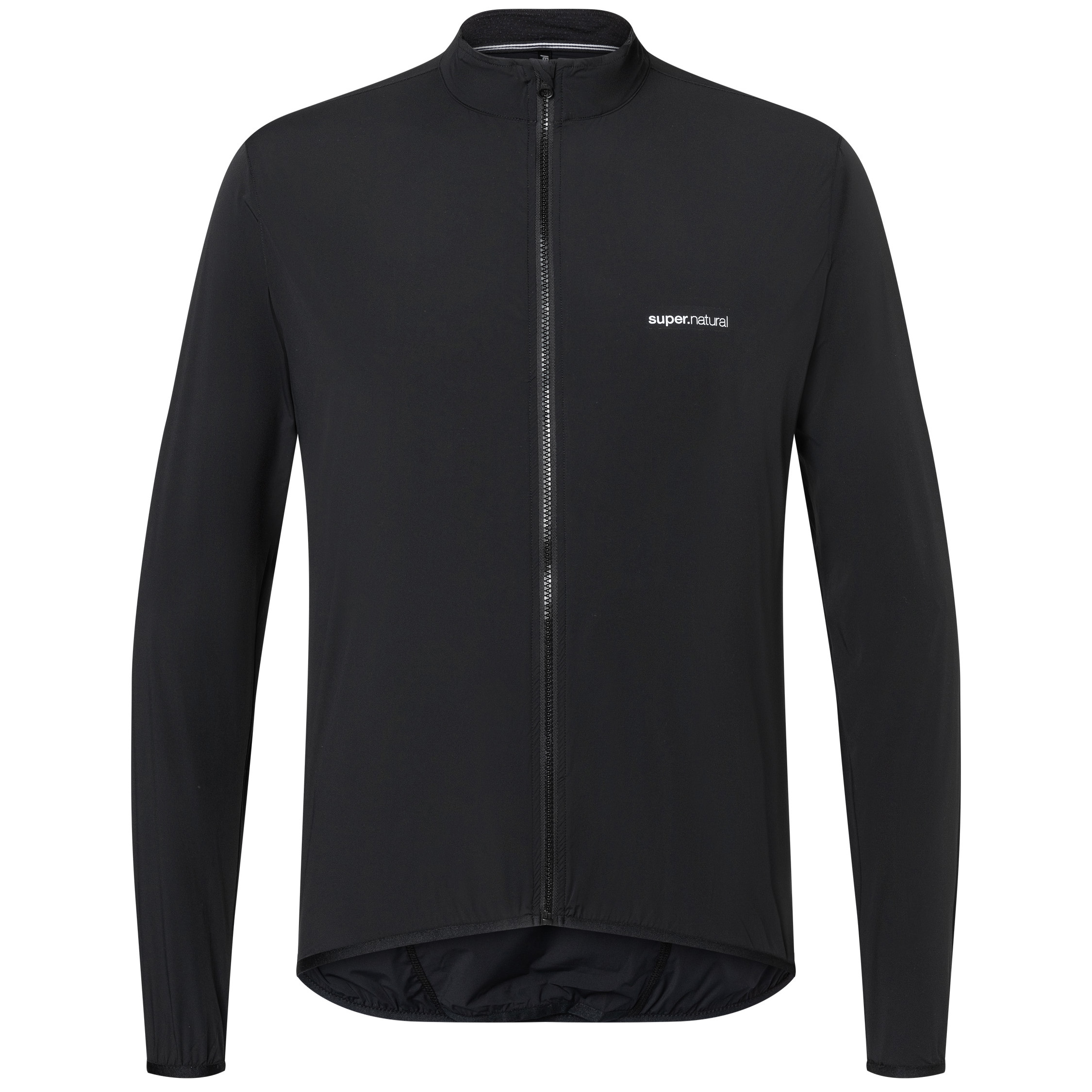 super.natural Men’s Unstoppable Windbreaker Jet Black