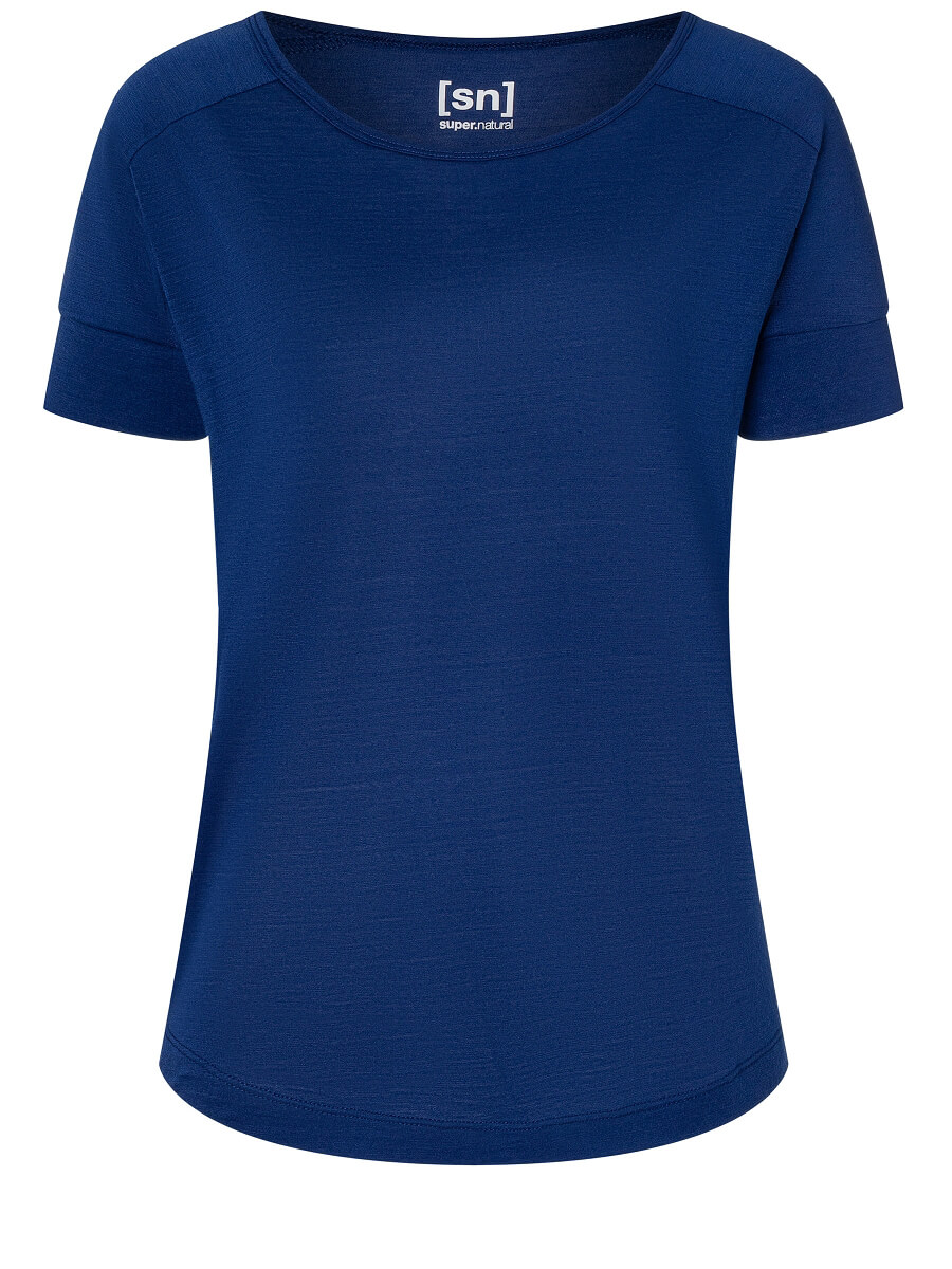 super.natural Women’s Isla Tee Blue Depths